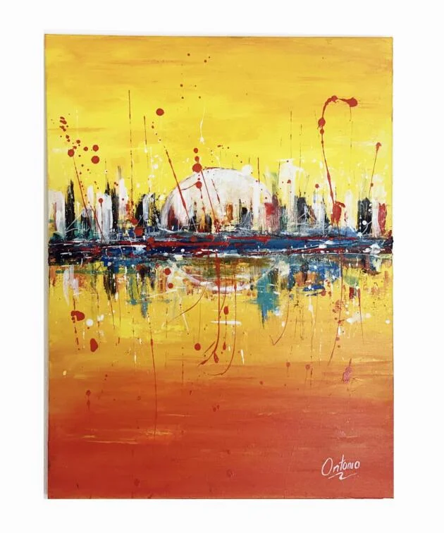 Sun On The Water (18x24)